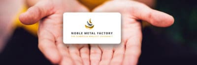 Noble Metal Factory OHG Logo mit Icon und Schriftzug